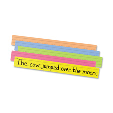 Pacon Peacock Super Bright Sentence Strips