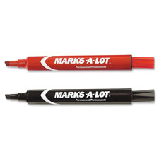 Avery Marks-A-Lot Black/Red Value Pack Markers