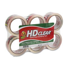 Duck Brand Heavy-Duty Clear Packaging Tape