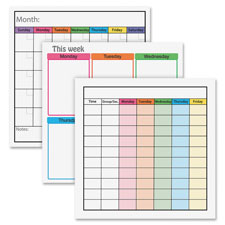 Flipside Prod. Frameworks Dry-erase Chart Set