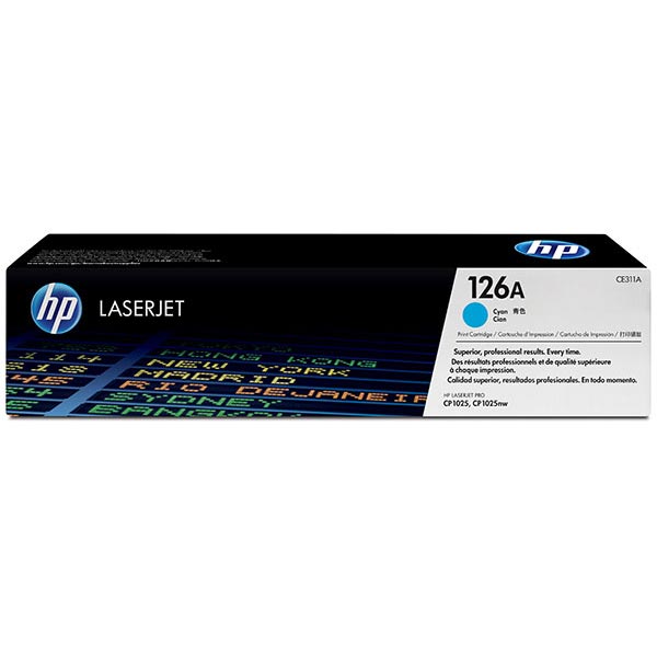 HP CE311A (HP 126A) Cyan OEM Toner Cartridge