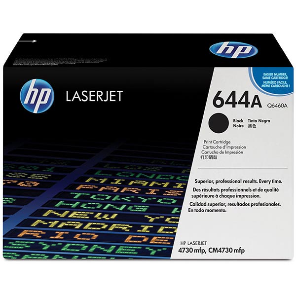 HP Q6460A (HP 644A) Black OEM Toner Cartridge