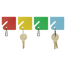 MMF Industries Snap Hook Slotted Rack Key Tags