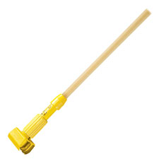 Rubbermaid Comm. Gripper Wet Mop 60" Wood Handle