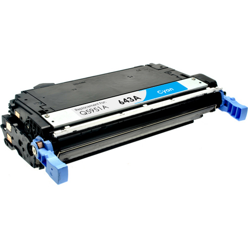 Premium Quality Cyan Toner Cartridge compatible with HP Q5951A (HP 643A)