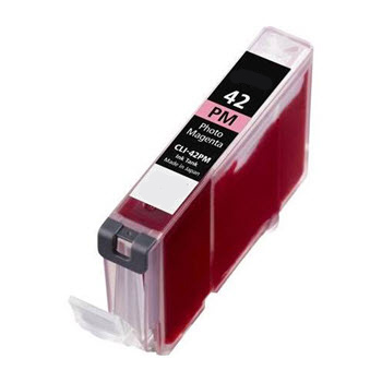 Premium Quality Photo Magenta Inkjet Cartridge compatible with Canon 6389B002 (CLI-42PM)