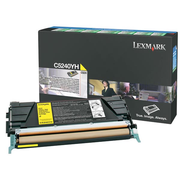 Lexmark C5240YH Yellow OEM Toner