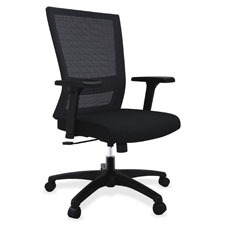 Lorell Mesh Mid-back Swivel Chair