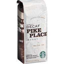 Starbucks Pike Place Decaf Whole Bean Coffee