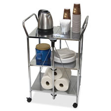 Vertiflex Click-N-Fold Service Cart