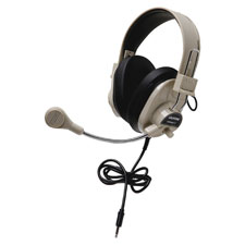 Califone 3066AVT To Go Plug Deluxe Stereo Headset