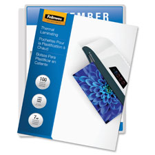 Fellowes 7Mil Letter Size Laminating Pouches