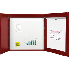 Bi-silque 2-door Cherry Conference Cabinet