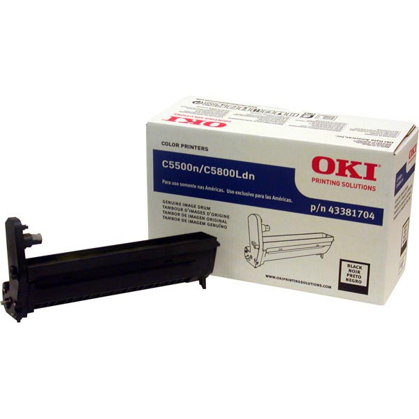 Okidata 43381704 Black OEM Drum Cartridge