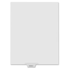 Kleer-Fax Alphabetical Index Dividers