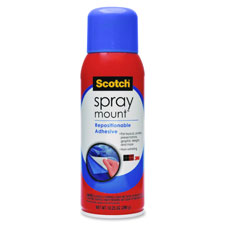 3M Scotch Spray Mount Clear Adhesive