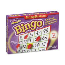 Trend Multiplication Bingo Learning Game