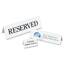 Avery Laser/Inkjet Embossed Tent Cards