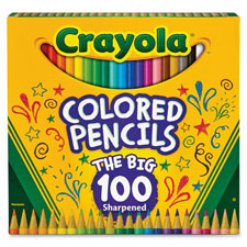 Crayola The Big 100 Colored Pencils