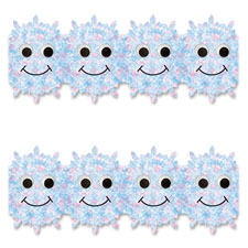 Hygloss Prod. Happy Snowflakes Border Strips