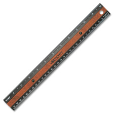 Acme Faux Burled Wood Ruler