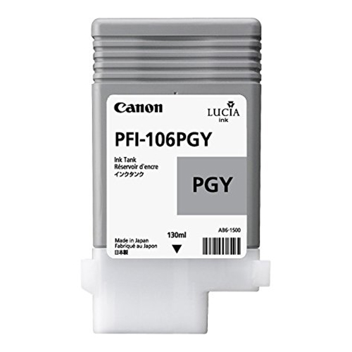 Canon 6631B001AA (PFI-106PGY) Photo Gray OEM Inkjet Cartridge