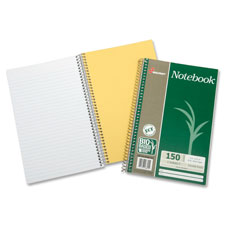 SKILCRAFT Bagasse Paper Spiral Notebook