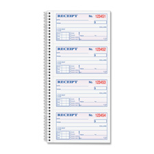 Tops Carbonless 2-part Money Receipt Book