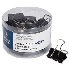 Bus. Source Medium 24-count Binder Clips