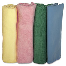 Genuine Joe Color-coded Microfiber Cleaning Cloths