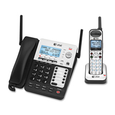 AT&T Corded/cordless Expandble 4-line Phone System