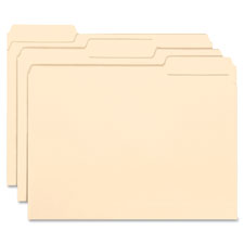 Smead 1/3-cut Tab Interior File Folders