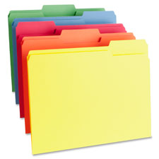 Bus. Source 1-Ply Color-coding File Folders