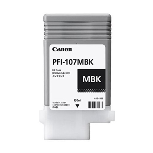 Canon 6704B001 (PFI-107MBK) Matte Black OEM Ink Cartridge