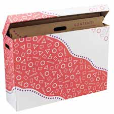 Trend Bulletin Board Storage Boxes