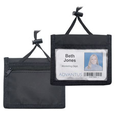 Advantus Horizontal ID/Convention 48" Neck Pouch