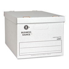 Bus. Source Economy Storage Box w/ Lid