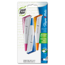 Paper Mate Liquid Paper 3 Pack Correctn Tape