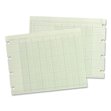 Acco/Wilson Jones Prepunched Ledger Paper Sheets