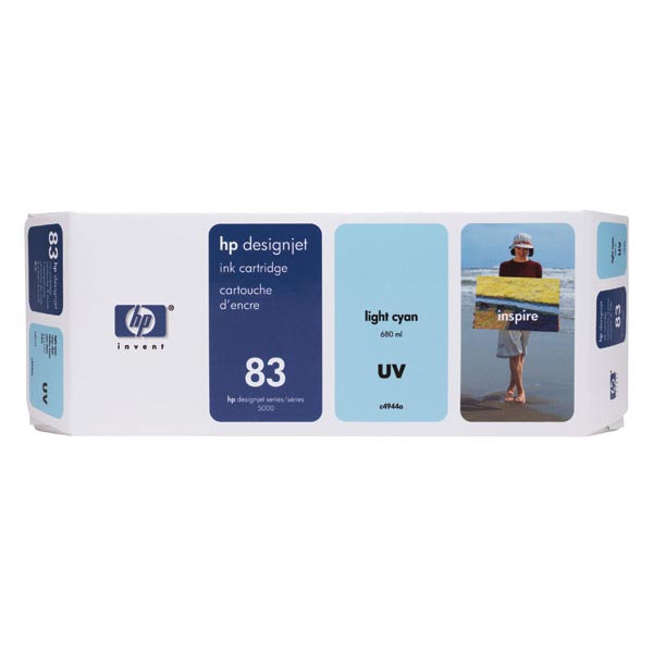 HP C4944A (HP 83) Light Cyan OEM Inkjet Cartridge