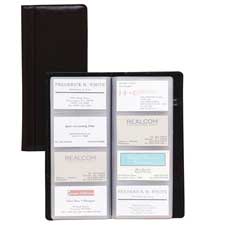 Samsill Regal Leather Business Card Holders