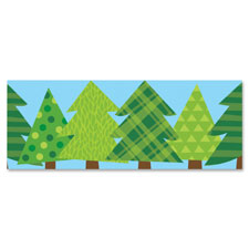 Creative Teaching Press Pattern Pine Trees Border