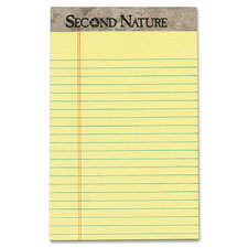 Tops Second Nature Recycled Jr Legal Writing Pad