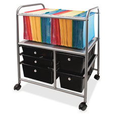 Advantus 5-Drawer Storage File Cart