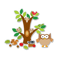 Carson Owl Bulletin Board Set