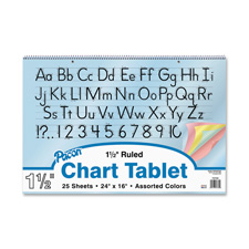 Pacon Colored Paper Chart Tablet