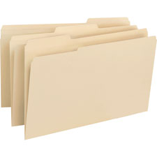 Smead 1/3 Cut Top Tab Manila File Folders