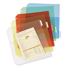 Cardinal Poly Ring Binder Pockets