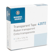 Bus. Source 1/2" Transparent Tape