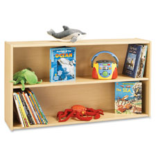 Jonti-Craft Young Time Straight Shelf Storage Unit